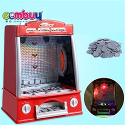 CB036434 - kids play electric toy coin pusher game machine