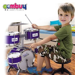 CB501219 - Big size wholesale cheap play musical toy kids jazz drum set