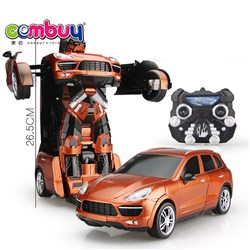 CB531825 - Wholesale radio control transform toy 2.4G rc robot car