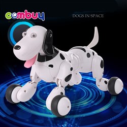 CB574601 - 2.4G wireless remote control dog with light and sound, no electricity