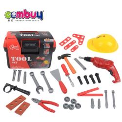 CB667154 - 41PCS workshop bricolage toy mechanic tool box set for kids
