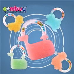CB724096-CB724103 - Teether cute animals silicone rattle soft baby gum for 18+
