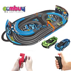 CB724393 - RC track toy game kids racing electric rail car for kids