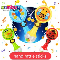 CB754841 - Cartoon animals toys newborn baby bells set drum rattle