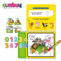 CB770505-CB770510 - Animal world magic drawing toy set 3+ water doodle book