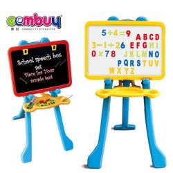 CB775935 - 3IN1 magnetic painter drawing stand seal black board for kids