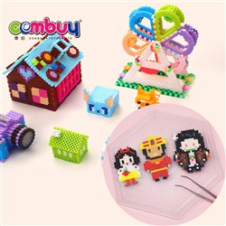 CB781402-CB781404 - 1200PCS magic puzzle plastic education toy DIY set perler beads