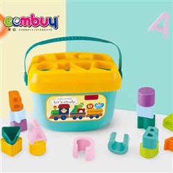 CB782430 - Early education bucket letter matching shape sorter toy