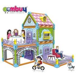 CB794676 - DIY garden building coloring graffiti assembly paper 3d puzzle
