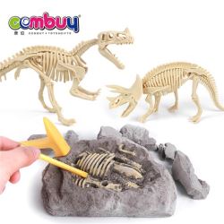CB794780-CB794783 - Archaeology kit dinosaur bones DIY excavation toy set with tools