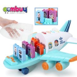 CB796658 - Story air plane airliner building blocks toddler boy toys