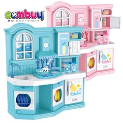 CB798418 - Cooking toys mini scene cabinet pretend kitchen play set