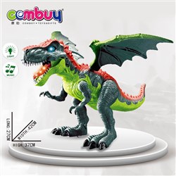 CB800308 - Walking battery light sonds operated dinosaur toys with swing
