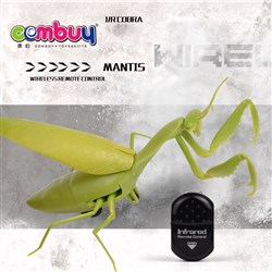 CB801223 - Running mantis realistic toy plastic infrared rc animal