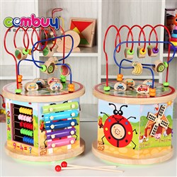 CB805267 - Five-sided round-the-beads game