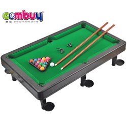 CB808408 - Flocking billiards kids sport game set small snooker table