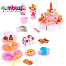 CB810196 - 125 sets of home-made cakes, cutlery, light music