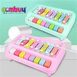 CB811292 - 2IN1 8 keys baby piano toy plastic electronic xylophone for kids