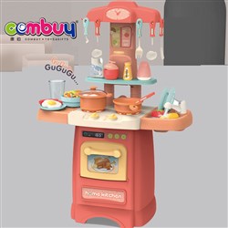 CB812290 - Lighting spray water pretend play toy kids music kitchen set