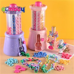 CB812405 - Plastic bracelet chain ring maker machine girls DIY toys