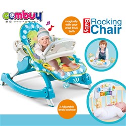 CB813905-CB813906 - Multi functional baby rocking chair + music + vibration + baby fence harpoon