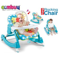 CB813909-CB813911 - Baby rocking chair + music + vibration + plate