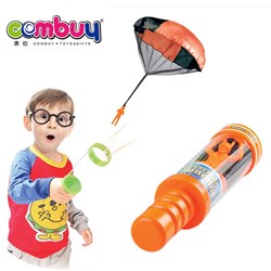 CB815337 - 20'' hand throwing mini launcher 24PCS parachute toy for kids
