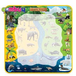 CB825708 - Water canvas with PVC animals