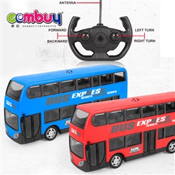 CB827080-CB827083 - 4 Channel remote control car light music double-decker RC bus toy