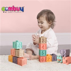 CB831373 - Silicone animal math baby blocks 