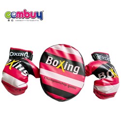 CB831539 - Kids cheap training target punching boxing glove and pad set