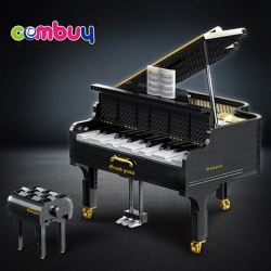 CB838649 - Play music building blocks mini grand piano DIY model kit