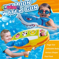 CB843547-CB843549 - inflatable water gun with inflatable tool 