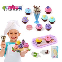 CB845903 - Cheap icecream dessert kids kitchen set cake food toy