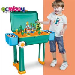 CB847060 - Luggage stduy table educational building block toys set
