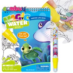 CB848712-CB848717 - Cartoon painting drawing magic water coloring book with pen