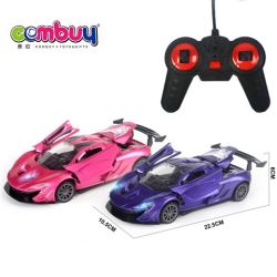 CB849565 - 3 Open door rc toy Pink girls racing 1:18 diecast model cars