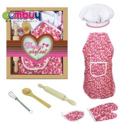 CB854331 - Gift cook game DIY dessert baking kit aprons kitchen kids