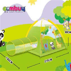 CB855010 - Cartoon animal toys outdoor kids play child tent tunnel