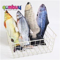 CB855123-CB855126 - Cat play kids stuffed plush toy simulation moving fish toy
