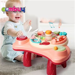 CB855855 - Three in one learning table baby pen harp + light music 