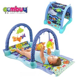 CB857672 - Ocean cartoon toy 2IN1 gym carpet activity play mat baby toys