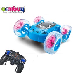 CB859497 - 2.4 G remote control double sided rotating dancing stunt car