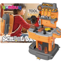 CB860061 - Engineer backpack toy kids hand play kit DIY tool play set