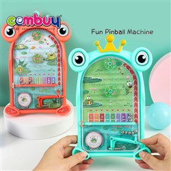CB860105 - Classic table maze balance kids toy frog mini pinball game