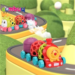 CB860119 - Soft ball rubber BI BI car new gift baby toy silicone with music