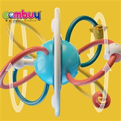 CB861588 - Rotating sound rattle grinding sensory soft baby toys teething ball