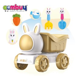 CB862187 - Rabbit car play sand set plastic beach toy for children