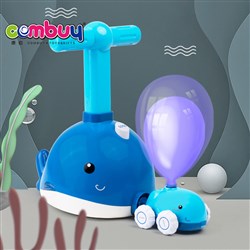 CB863420 - Tower dolphins science air power balloon launcher car toy set