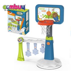 CB863456 - Outdoor indoor play sport game portable 2 in 1 football kids basketball stand toys